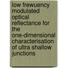 Low frewuency modulated optical reflectance for the one-dimensional characterisation of ultra shallow junctions door F. Dortu