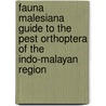 Fauna Malesiana guide to the pest orthoptera of the Indo-Malayan region door L.P.M. Willemse