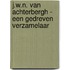 J.W.N. van Achterbergh - Een gedreven verzamelaar