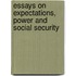 Essays on Expectations, Power and Social Security