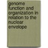 Genome function and organization in relation to the nuclear envelope