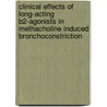 Clinical effects of long-acting b2-agonists in methacholine induced bronchoconstriction door H.J. Woude