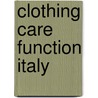Clothing care function Italy by W. Sancassiani