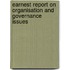 Earnest Report On Organisation And Governance Issues