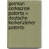 German Corkscrew patents = Deutsche Korkenzieher patente
