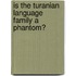 Is the Turanian language family a phantom?