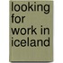 Looking for work in Iceland