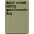 Dutch Sweet Eating Questionnaire Dsq