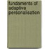 Fundaments of Adaptive Personalisation