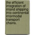 The Efficient Integration of Inland Shipping into Continental Intermodal Transport Chains.