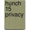 Hunch 15 Privacy door L. Allais