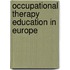 Occupational therapy education in Europe