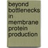 Beyond bottlenecks in membrane protein production