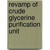 Revamp of crude glycerine purification unit door Sajan Gangli