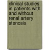 Clinical studies in patients with and without renal artery stenosis door T.K.A. Wierema