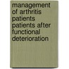 Management of arthritis patients patients after functional deterioration door Y. Bulthuis
