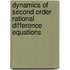 Dynamics of second order rational difference equations