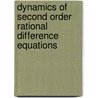 Dynamics of second order rational difference equations by M.R.S. Kulenovic