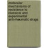 Molecular mechanisms of resistance to classical and experimental anti-rheumatic drugs