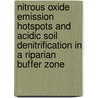 Nitrous oxide emission hotspots and acidic soil denitrification in a riparian buffer zone door R.N. van den Heuvel