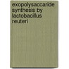 Exopolysaccaride synthesis by Lactobacillus reuteri by G.H. van Geel-Schutten