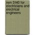 Nen 3140 For Electricians And Electrical Engineers