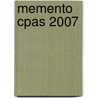 Memento cpas 2007 by R. Berny