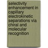 Selectivity enhancement in capillary electrokinetic separations via chiral and molecular recognition door Theo de Boer
