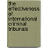The Effectiveness of International Criminal Tribunals