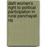 Dalit Women's Right to Political Participation in Rural Panchayati Raj door J.P. Mangubhai