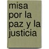 Misa por la paz y la justicia
