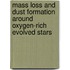 Mass loss and dust formation around oxygen-rich evolved stars