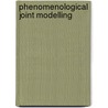 Phenomenological joint modelling by C.W. Rademaker