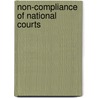 Non-compliance of National Courts by B. Hofstoetter