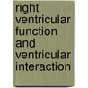 Right ventricular function and ventricular interaction door A. Jerzewski