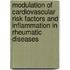 Modulation of cardiovascular risk factors and inflammation in rheumatic diseases