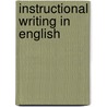 Instructional Writing in English by S.K. Tanskanen