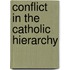 Conflict in the catholic hierarchy