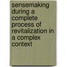 Sensemaking during a complete process of revitalization in a complex context door Marcel M.P. Probst