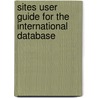 Sites User Guide For The International Database door R. Carstens