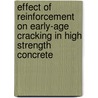 Effect of reinforcement on early-age cracking in high strength concrete door M.S. Sule