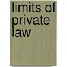 Limits of private law door M.A. Loth
