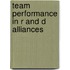 Team performance in R and D alliances