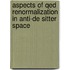 Aspects Of Qed Renormalization In Anti-de Sitter Space