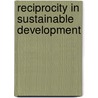 Reciprocity in sustainable development door R. Pistorius