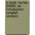 E-book: Iso/iec 20000: An Introduction (english Version)