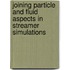 Joining Particle and fluid aspects in streamer simulations