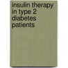 Insulin therapy in type 2 diabetes patients door M.J.P. van Avendonk