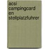 Acsi Campingcard En Stellplatzfuhrer