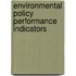 Environmental policy performance indicators